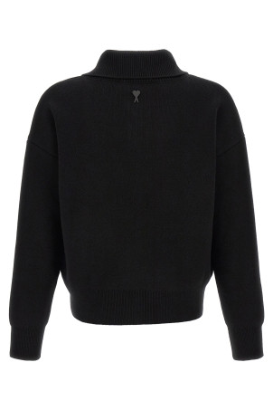 'Ami de Cœur' patch sweater Black
