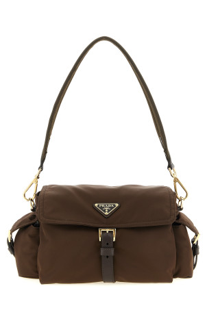'Explore con pattina' shoulder bag Brown