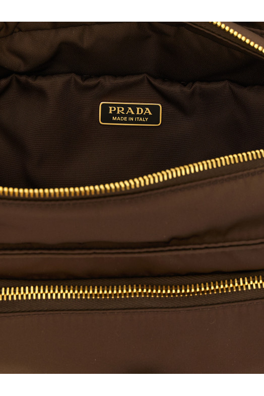 'Explore con pattina' shoulder bag Brown