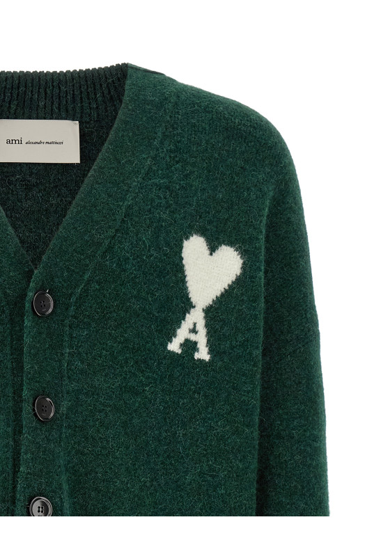 'Ami de Coeur' cardigan Green