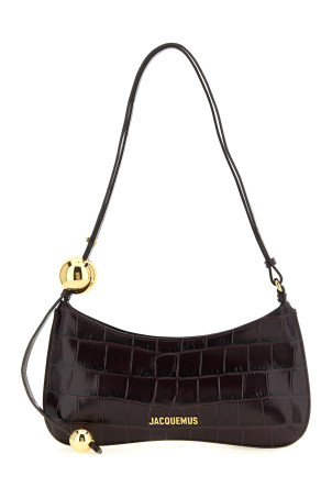 'Le Bisou Perle' shoulder bag Bordeaux