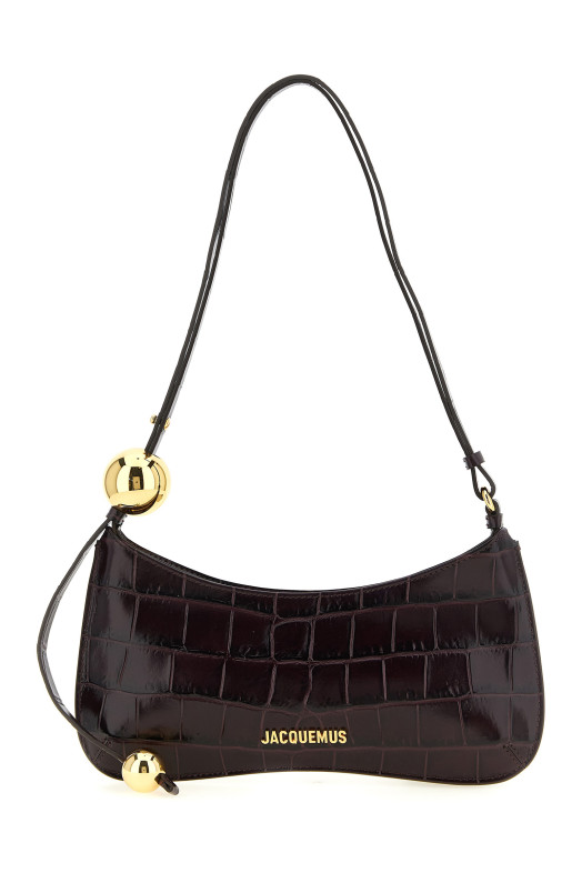 'Le Bisou Perle' shoulder bag Bordeaux
