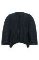 'Unfurling Pleats' cardigan Black