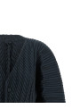 'Unfurling Pleats' cardigan Black