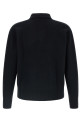 Italic logo polo shirt Black