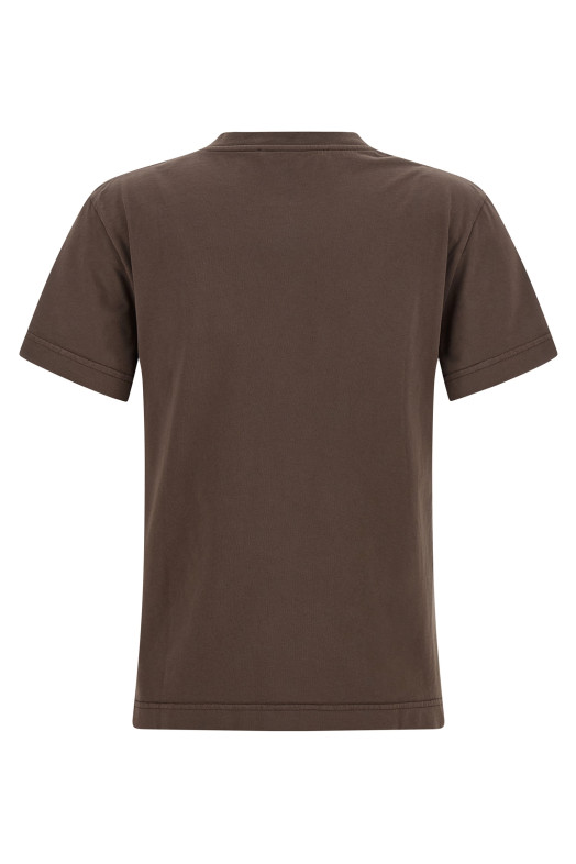 'Le T-shirt Gros-Grain' T-shirt Brown