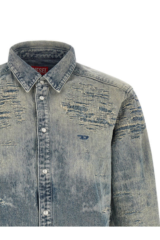 'D-Simply' shirt Blue