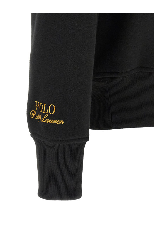 'Big Pony' rugby sweatshirt Black