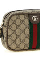 'Ophidia' small crossbody bag Brown