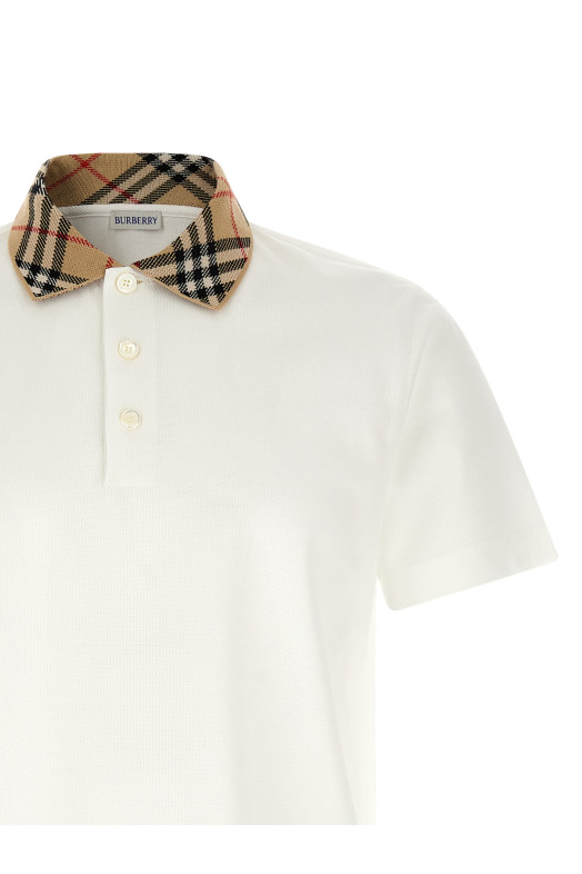 'Evan' polo shirt White