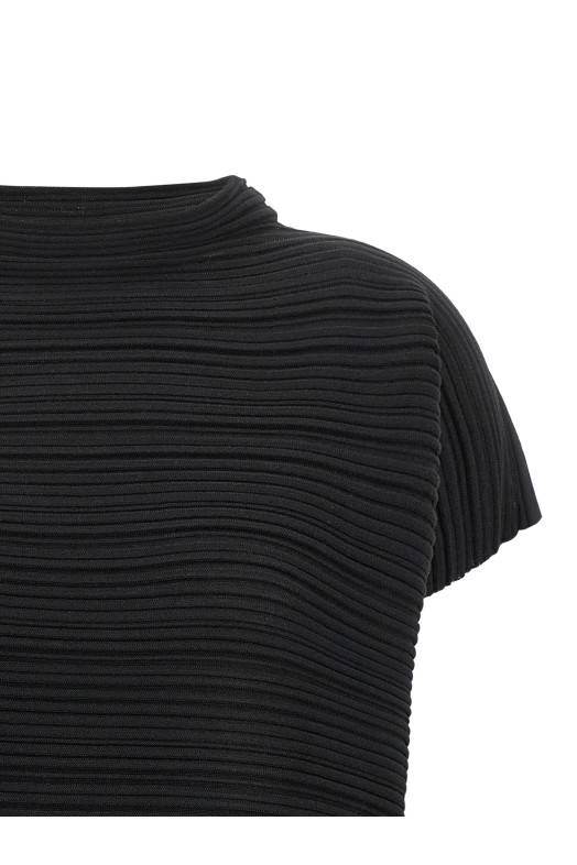 'Paper Bounce' blouse Black