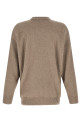 Mélange wool sweater Beige