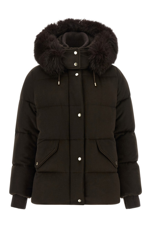 'Attica' down jacket Brown