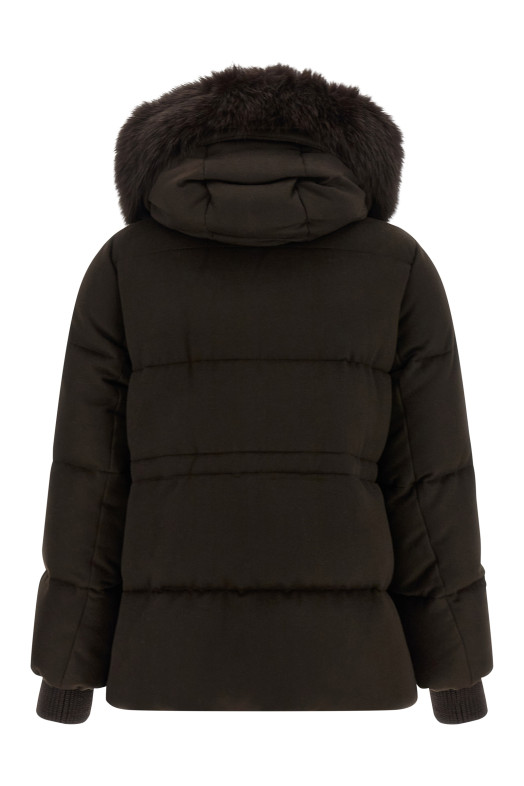 'Attica' down jacket Brown