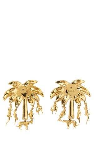 'Les Boucles Palmier' earrings Gold