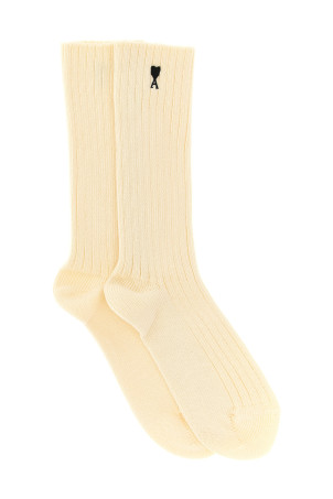 'Ami de Coeur' socks White