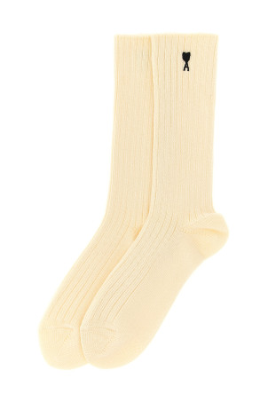 'Ami de Coeur' socks White