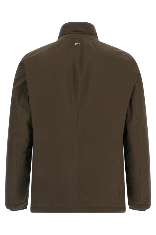 Bib insert jacket Brown