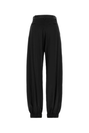 Black stretch satin pant Black GIUSEPPE DI MORABITO (07PFPA16316707)