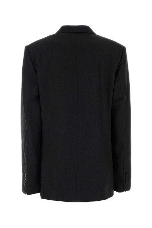 Charcoal wool Beatrice blazer VICTORIA BECKHAM (1324WJK005568C)