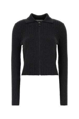 Кардиган из смеси графитовой шерсти VICTORIA BECKHAM (1326KJU007313A)