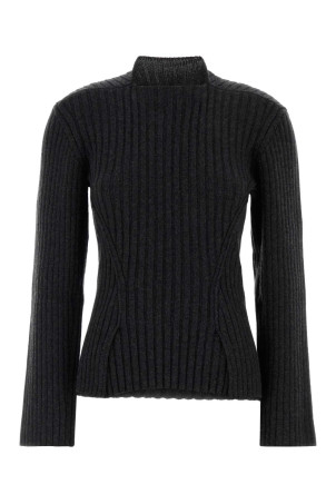 Charcoal wool blend sweater VICTORIA BECKHAM (1326KJU007314A)