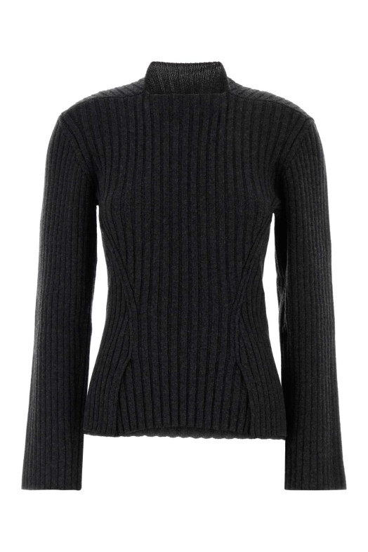 Charcoal wool blend sweater VICTORIA BECKHAM (1326KJU007314A)