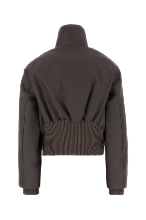 Бавовняна куртка кольору «муд» VICTORIA BECKHAM (1326WJK007356B)