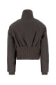 Хлопковая куртка цвета «грязь» VICTORIA BECKHAM (1326WJK007356B)