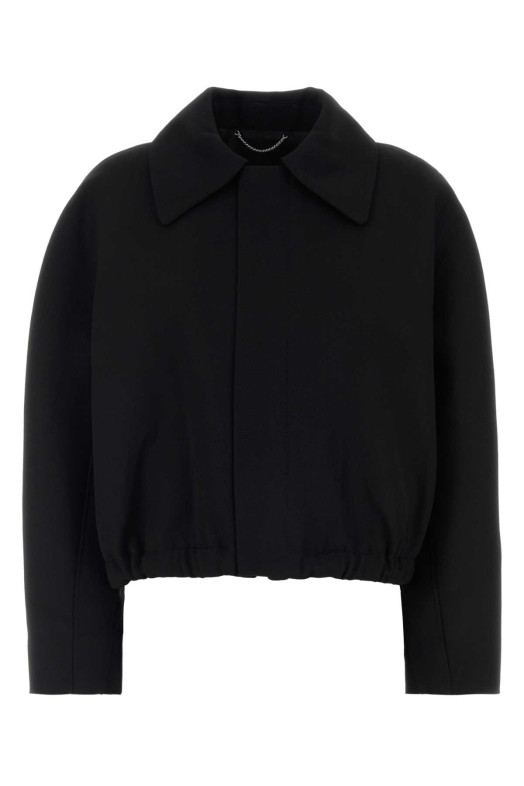 Black wool Arden bomber jacket Black VICTORIA BECKHAM (1326WJK007534A)