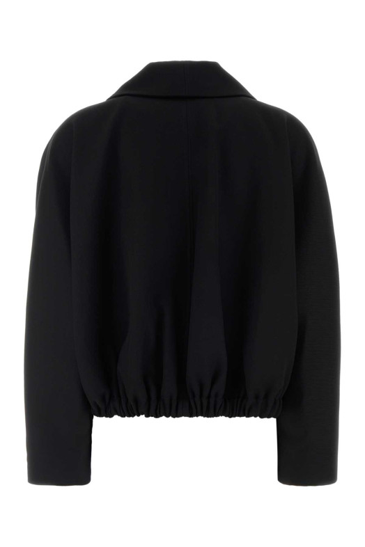 Black wool Arden bomber jacket Black VICTORIA BECKHAM (1326WJK007534A)