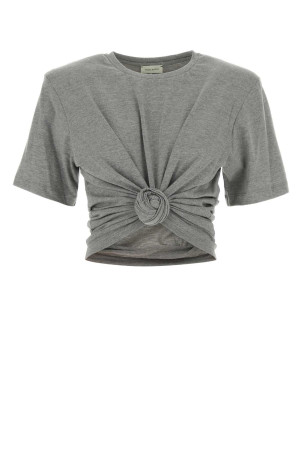 Grey jersey t-shirt Gray MAGDA BUTRYM (172926)