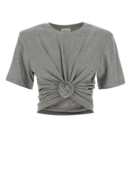 Grey jersey t-shirt Gray MAGDA BUTRYM (172926)