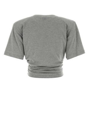 Grey jersey t-shirt Gray MAGDA BUTRYM (172926)
