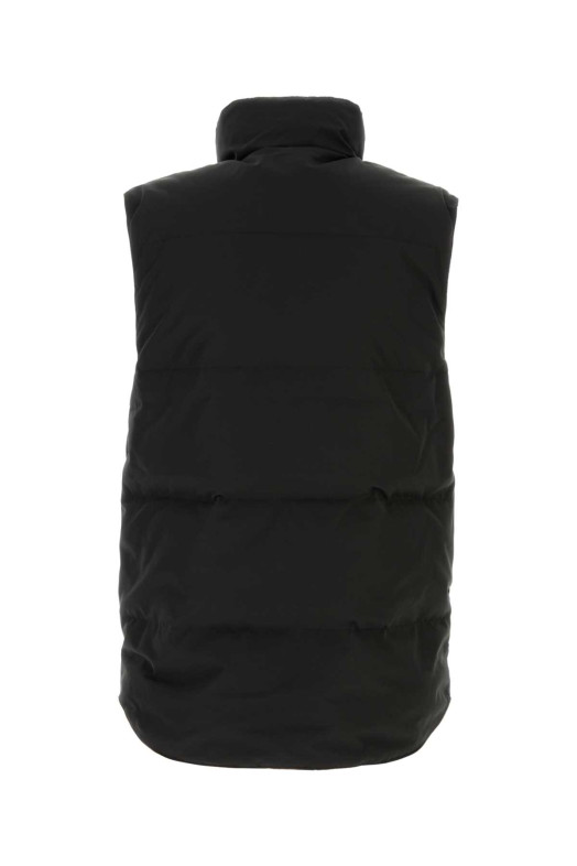 Black cotton blend Garson sleeveless down jacket CANADA GOOSE (2081MB)