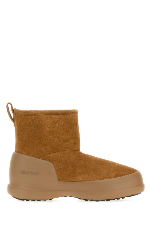 Camel suede Mezzaluna Mid ankle boots MOON BOOT (2500060)