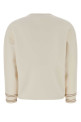 Ivory stretch wool blend Undici sweater Green MAX MARA (2621366042600)