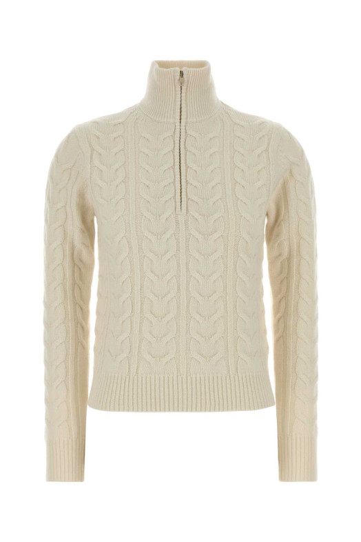 Cream cashmere Libero sweater MAX MARA (2621366072600)