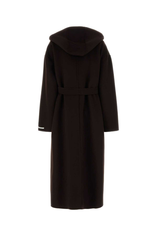 Brown wool Olmo coat SPORTMAX (2622016012600)