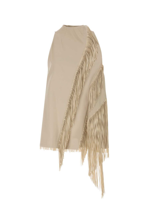Beige cotton Danzatore mini dress SPORTMAX (2622166011600)