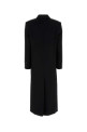 Black wool Effige coat Black MM STUDIO (2626016012600)