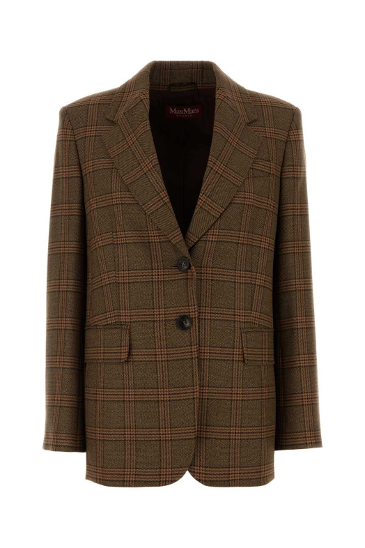 Embroidered wool blazer MM STUDIO (2626046041600)
