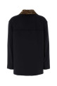 Dark blue wool Calamo jacket Green MM STUDIO (2626086101600)