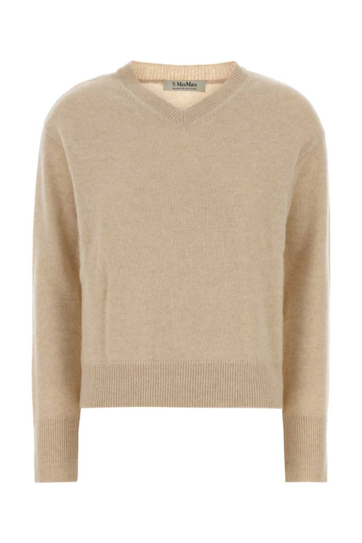 Sand cashmere Fata sweater S MAXMARA (2629366153600)