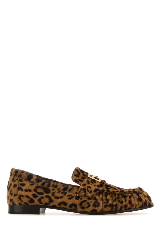 Printed calf hair Baguette loafers FENDI (8D8756AY9S)