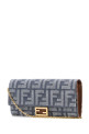 Embroidered denim wallet FENDI (8M0365AUT4)