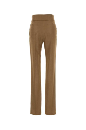 Camel silk and wool pant VALENTINO GARAVANI (9B0RB7D7AGP)