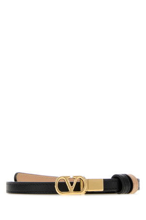 Black leather reversible belt VALENTINO GARAVANI (9W2T0SX5ZDM)