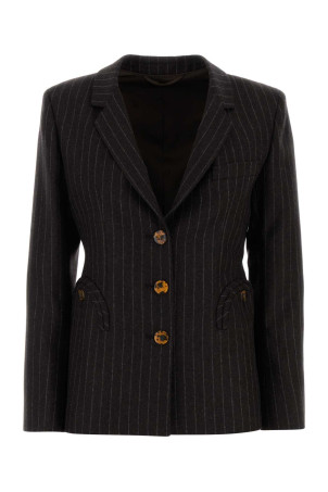 Embroidered wool blend Lady Muad Akira blazer BLAZE (BZCHE01LDM)