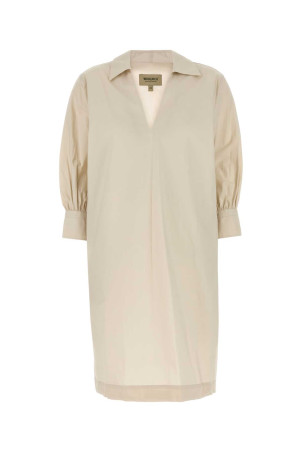 Sand poplin dress WOOLRICH (CFWWDR0173FRUT3944)